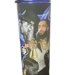 20oz . Skinny tumbler Nipsey Hussle