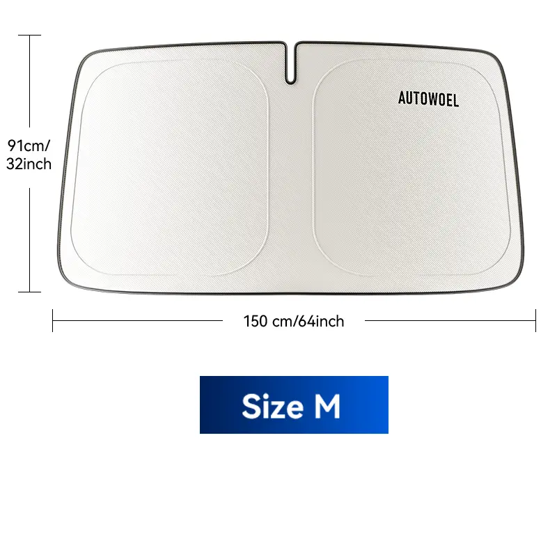 64"L*32"W Most Cars (Recommended)