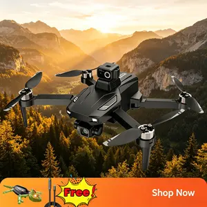 【surprise gift】F204 Drone with Large Screen 4K  Camera, 5G GPS Remote Control, Obstacle Avoidance, One-Key Return, Optical Flow, 2-Speed Modes - Perfect for Beginners