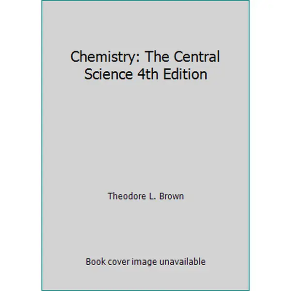 USED-Chemistry: The Central Science 4th Edition by Theodore L. Brown (Hardcover)