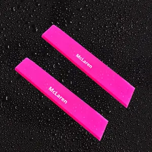 2-piece soft rubber blade set, wear-resistant and durable replacement parts, extra large widened glass squeegee for car window tinting tools.