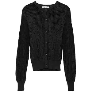 Crochet Cropped Cardigan