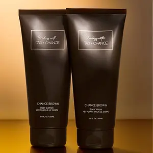 Shower gel and body lotion by Chance Brown scented with Friday's His Business fragrance