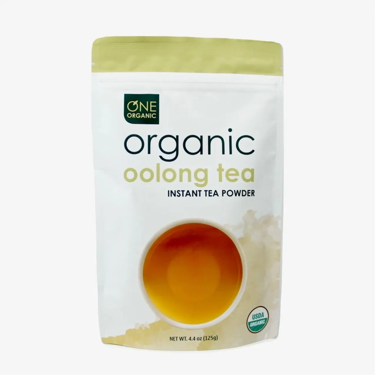 One Organic Oolong Instant Tea Powder, USDA Certified, Pure Tea, Instant Hot or Cold No Sugar