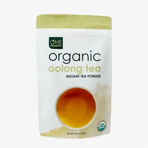 One Organic Oolong Instant Tea Powder, USDA Certified, Pure Tea, Instant Hot or Cold No Sugar