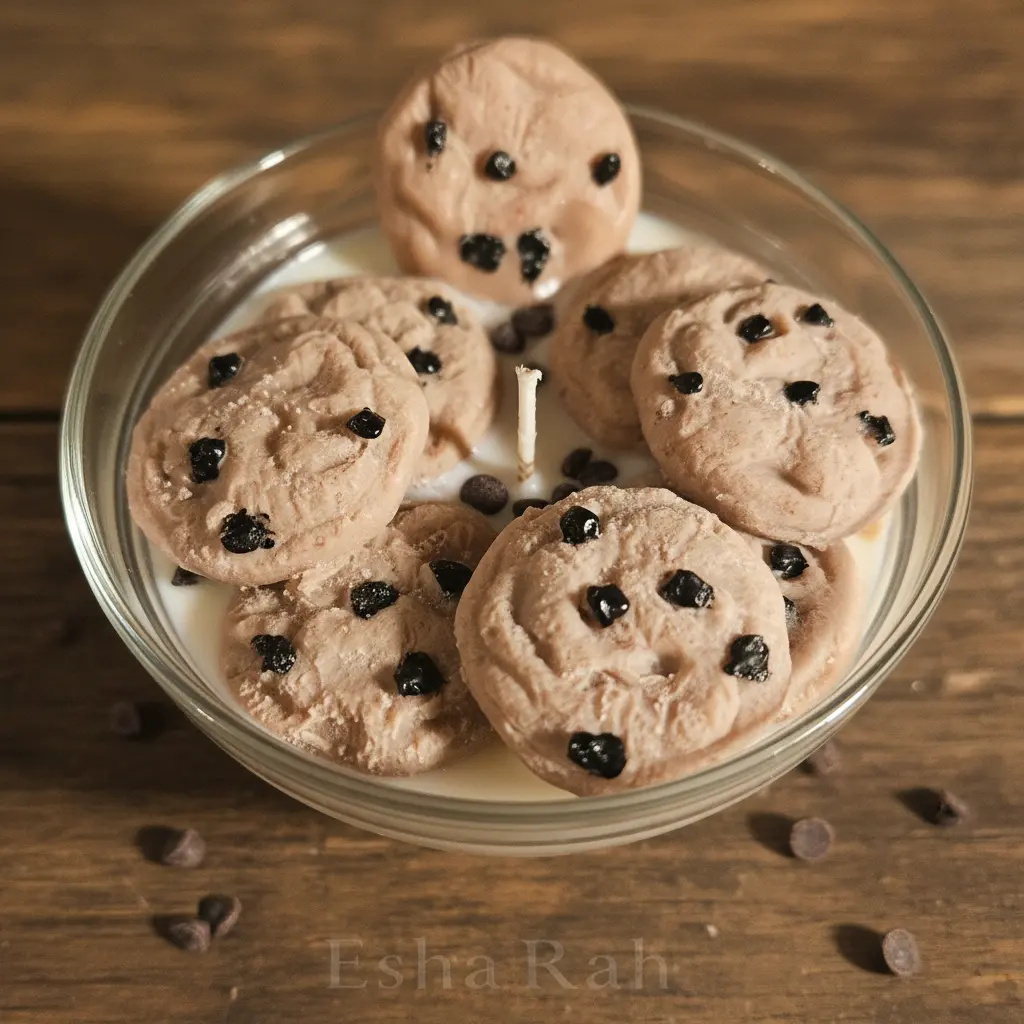 Chocolate Chip Cookies & Vanilla Milk Scented Candle