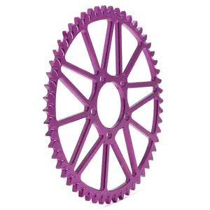 Rear Sprocket Wheel Decoration for Surron Light Bee S X 54T Tooth Plate for Sur Ron Accessories for Segway X160 X260 Motorcycle