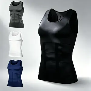 Round Vest, Body Vest for Workout, suitable for menswear & underwear, Sports & Outdoor Clothing for all seasons