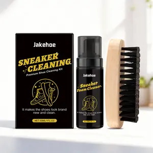 Sports Shoe Cleaning Set, Gentle Formula for Multi-Material Care, Protects Shoe Surfaces, Ideal for All Types of Shoes, Shoe Cleaning Kit