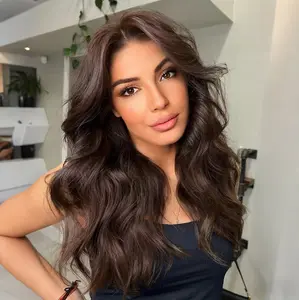 Jessie's Wig [Happiness] True-Hold Glueless Wig Dark Brown Color Wavy 13x4 Lace Front Wigs For Women