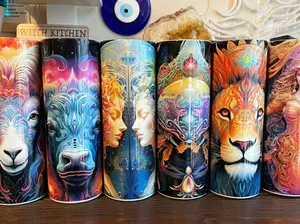 Zodiac -  20oz Insulated Skinny Tumblers with Straw
