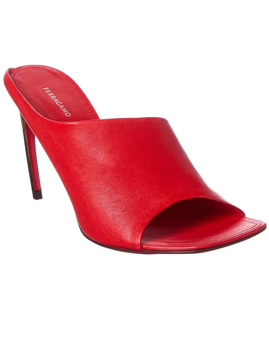 Ferragamo Nymphe Leather Sandal