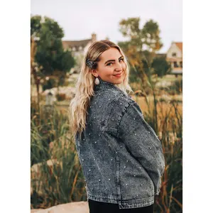 STELLA DENIM JACKET // DENIM BLUE