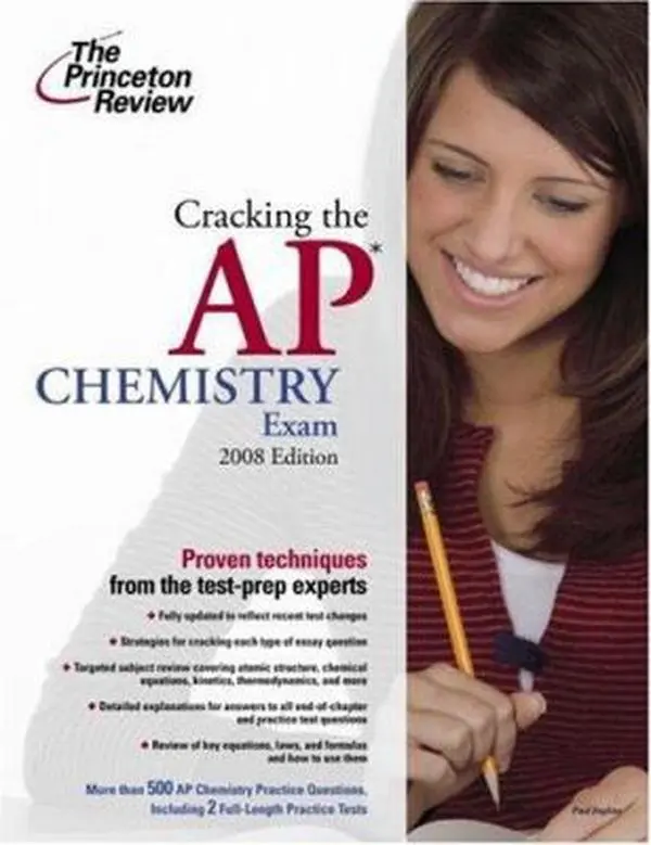 Cracking the AP Chemistry Exam, 2008 Edition (College Test Preparation) by Princeton Review (Paperback) - Used