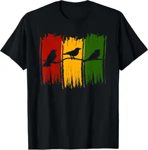 100% Cotton Good Rastafari Music Vibes Only Rasta Jamaika Reggae T-Shirt