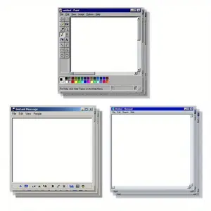 Retro Computer Design Sticky Note, 3 Counts/set Creative Office & School Notepad, Perfect Gift for Students and Teachers, Funny Gift, Decoration Sticker