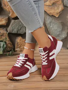 Women's Casual Athletic Shoes Lightweight Outdoor Training Sneakers, Comfortable PU Leather with Rubber Sole, All Seasons Stylish and Classic Design