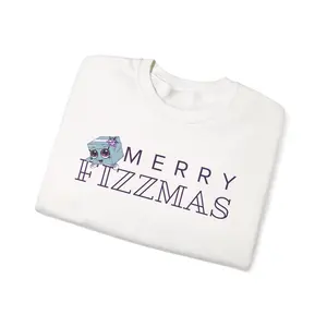 Merry Fizzmas Cube Crewneck Sweatshirt