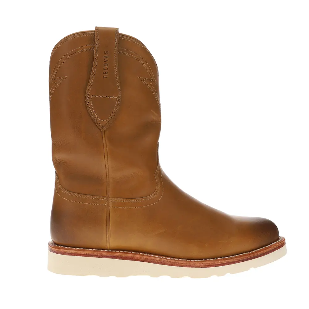 Tecovas Mens The Knox Roper Casual Boots Mid Calf - Brown Tecovas Mens The Knox Roper Casual Boots Mid Calf - Brown