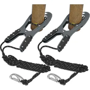 Kayak Brush Gripper, Kayak Anchor Grip with 16.4ft Paracord and Snap Hook to Anchor Float, Canoe, Boat for Fishing Boating Camping