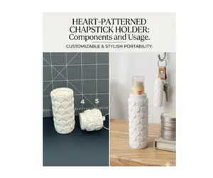 Chapstick Holder Keychain