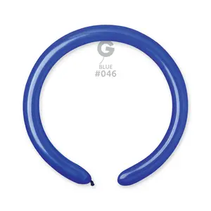 Solid Balloon Royal Blue D4(260)-046 | 50 balloons per package of 2'' each
