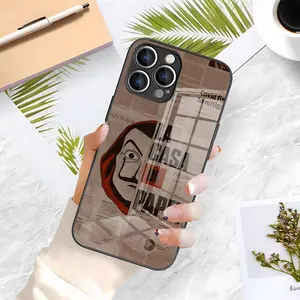 La Casa De Papel  Phone Case for iPhone 17 Pro Max 15 Pro 16 14 Plus 12 13 Mini 11 Pro Shockproof Glass cover