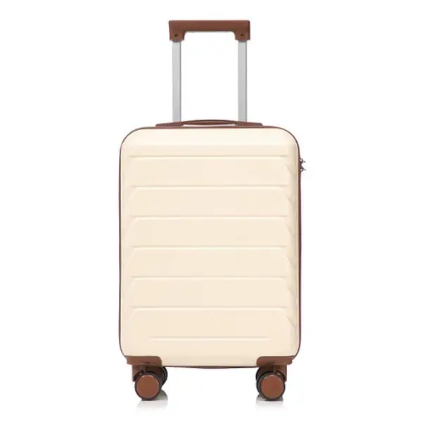 Stylish 20 Inch ABS Spinner Suitcase – Modern Scratch-Proof Hard Shell Luggage with Smooth 360° Wheels & Combination Lock, Ideal for Short Trips