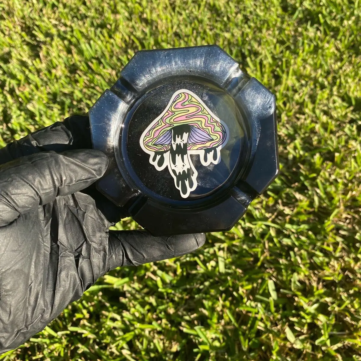 Black Mushroom Ashtray