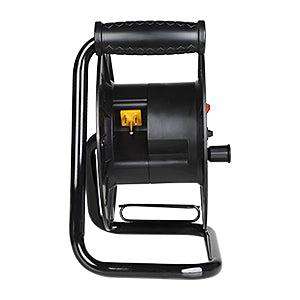 DEWENWILS Extension Cord Storage Reel ( without cord ), for 12/3,14/3,16/3 Gauge Power Cord, Hand Wind Retractable, 13A Circuit Breaker-HCRB00E