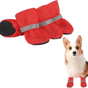 Non-Slip Dog Socks Cat Socks, Durable Breathable Pet Shoes, in Stock, Stain-Resistant, Ideal for Pets, Puppy, Kittens, Comfortable & Practical