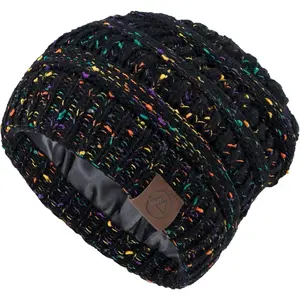 Satin Lined Beanie for Women,Men,Teen-Slouchy Warm Winter Hat with Hair Protection Sleep Knit Skull Cap