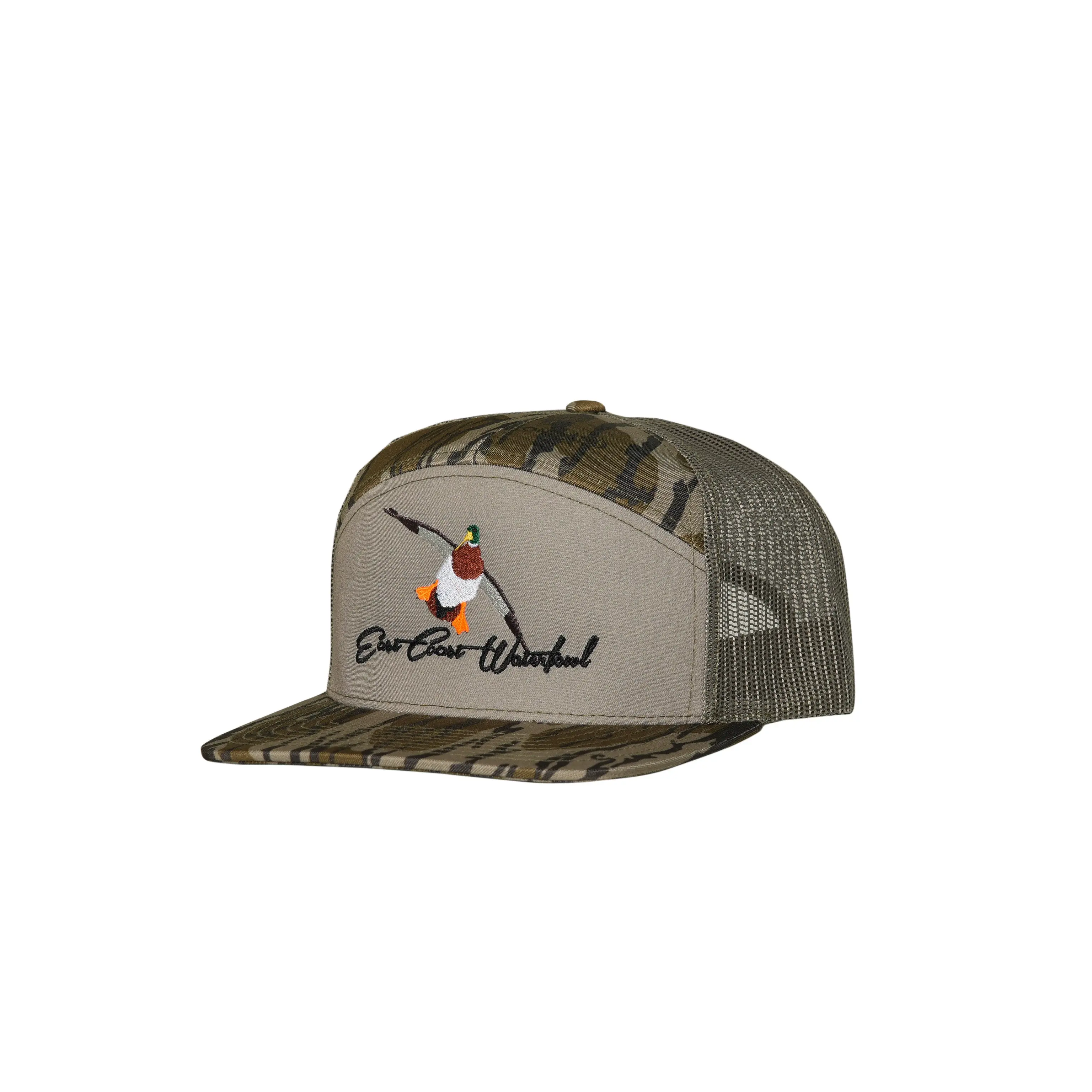 Embroidered Mallard Logo 7 Panel Hat Embroidered Mallard Logo 7 Panel Hat