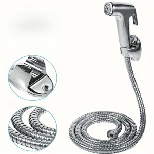 Shower Head Set, Including Handheld Shower Head & Shower Hose & Bidet Sprayer, Bathroom Shower Accessories, Bathroom Supplies, Shower Head Combo, Shower Head Ensemble, Handheld Showerhead, Shower Head Combination