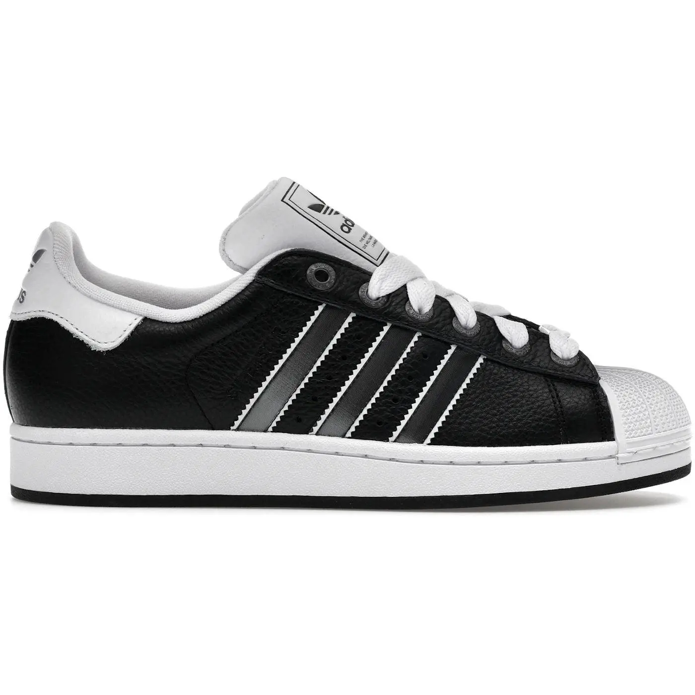 adidas Superstar II Core Black Matte Silver Cloud White