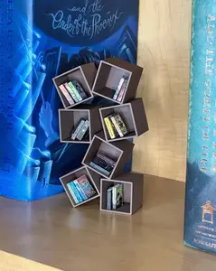 1/12 Scale Balancing Cubes Mini Bookcase / Mini Books / Bookshelf / Miniatures