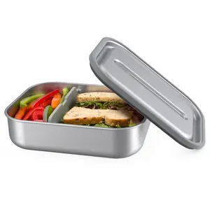 Bentgo Microsteel Leakproof Lunch Bento Box Bentgo Microsteel Leakproof Lunch Bento Box