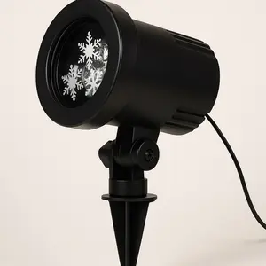 LED Christmas Snowflake Projector Light – Indoor/Outdoor Holiday Decoration