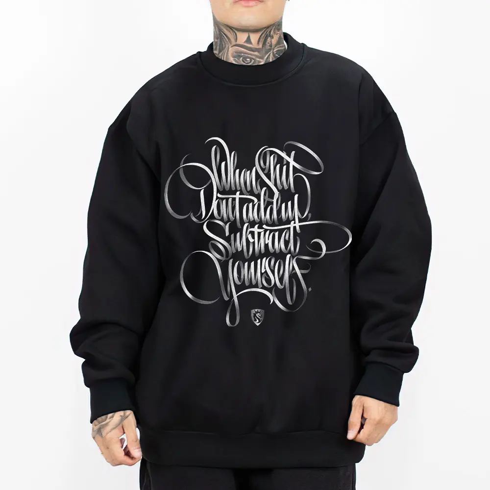 When It Don't Add Up, Chicano Clothing, Cholo, Gangster clothes, Hoodies for men, Men's clothing, Streetwear, Lowrider, Graphic tee, Men gifts