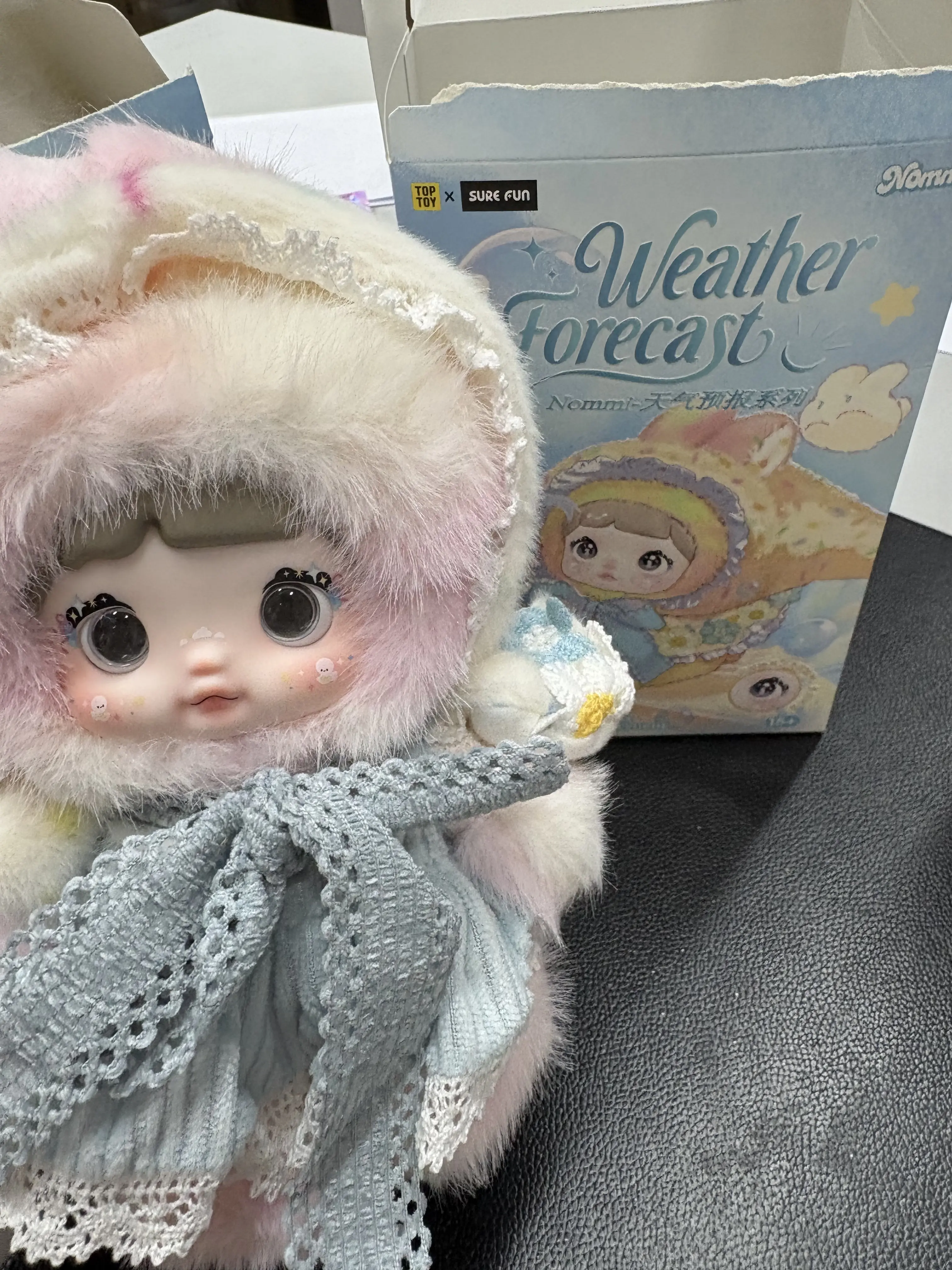 Nommi Weather Forecast Series Plush Pendant - Rainbow Confirmed No Original Box, Stress Relief Classic Novelty Toy