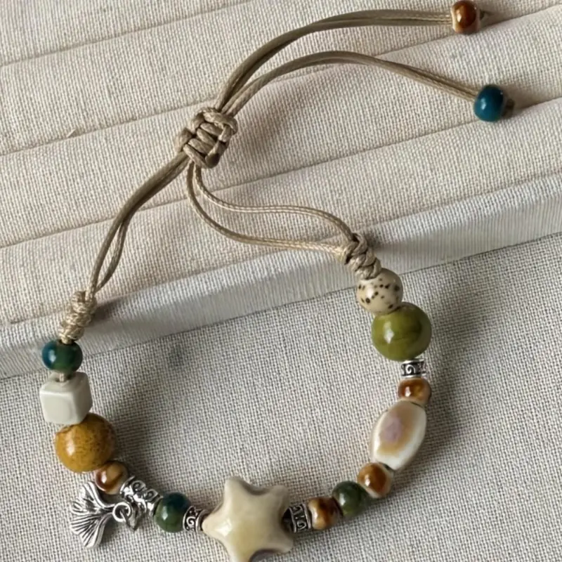 Boho Style Beaded Design Braided Bracelet, Beaded Bracelets, Fashionable Jewelry for Women & Men, Trendy All-match & Exquisite Jewelry for Birthday Gift, Bohemian Bracelets