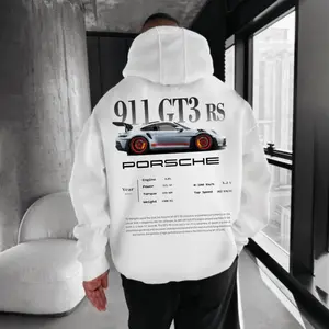 Porsche 911 GT3 RS Hoodie, Sweatshirt, T-Shirt – Supercar Spec Graphic Pullover, Track-Ready Performance Sweatshirt for Motorsport Enthusiasts