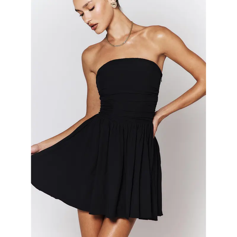 anse mini dress black Anse Mini Dress Curve | Black | Womens main image 1