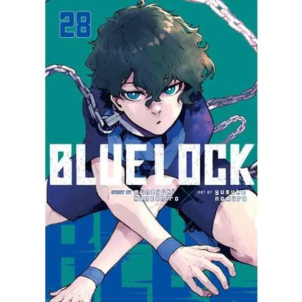 Blue Lock 28 Comicbook - Muneyuki Kaneshiro, English Trade Paperback, 0.53 lbs, 8.18" h x 5.86" l x 0.7" w