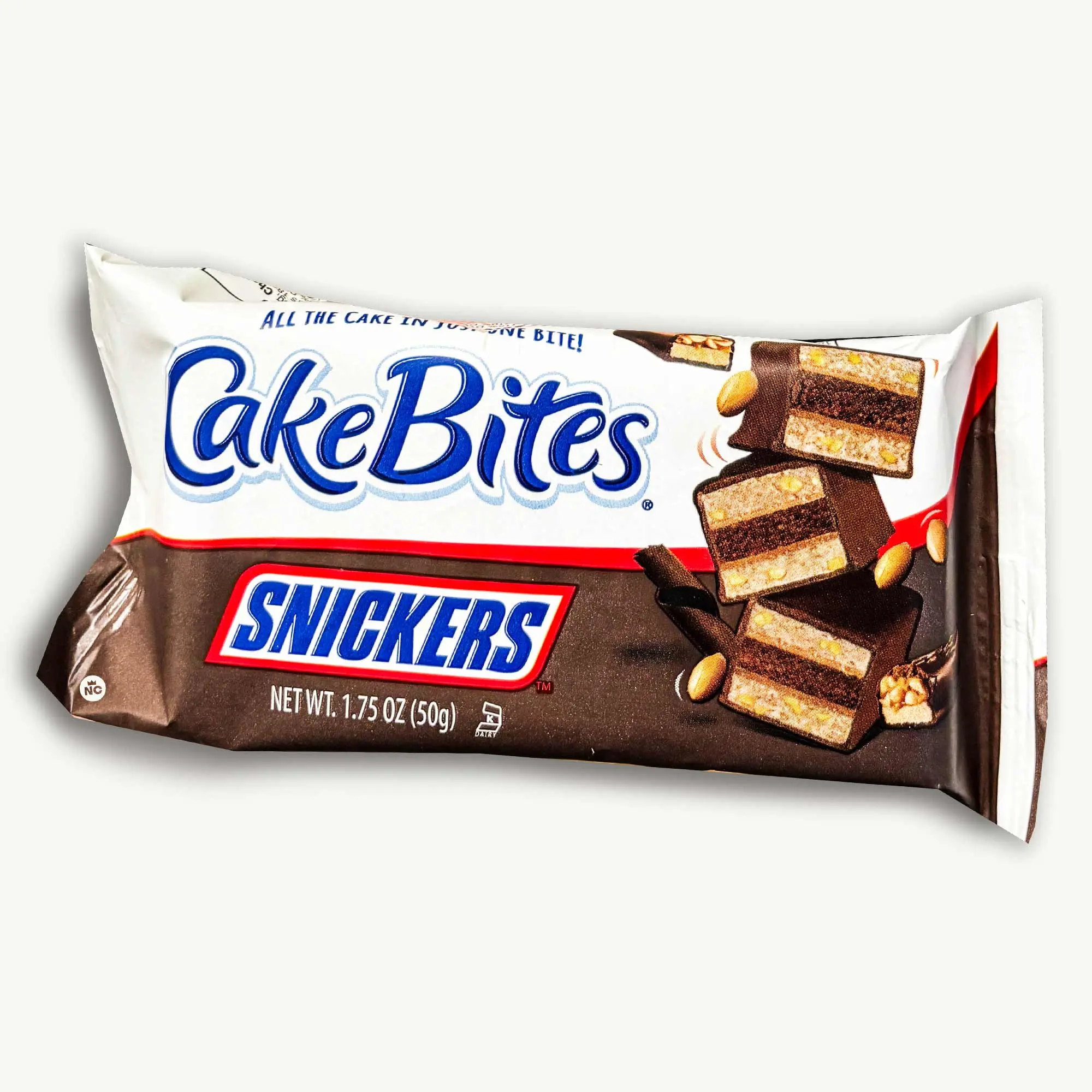 Cakebites Snickers Nougat Flavored Cakes 1.75oz Cakebites Snickers Nougat Flavored Cakes 1.75oz