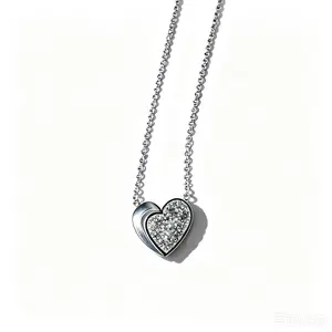 Crystal Heart Necklace – Symbol of Love & Positive Energy