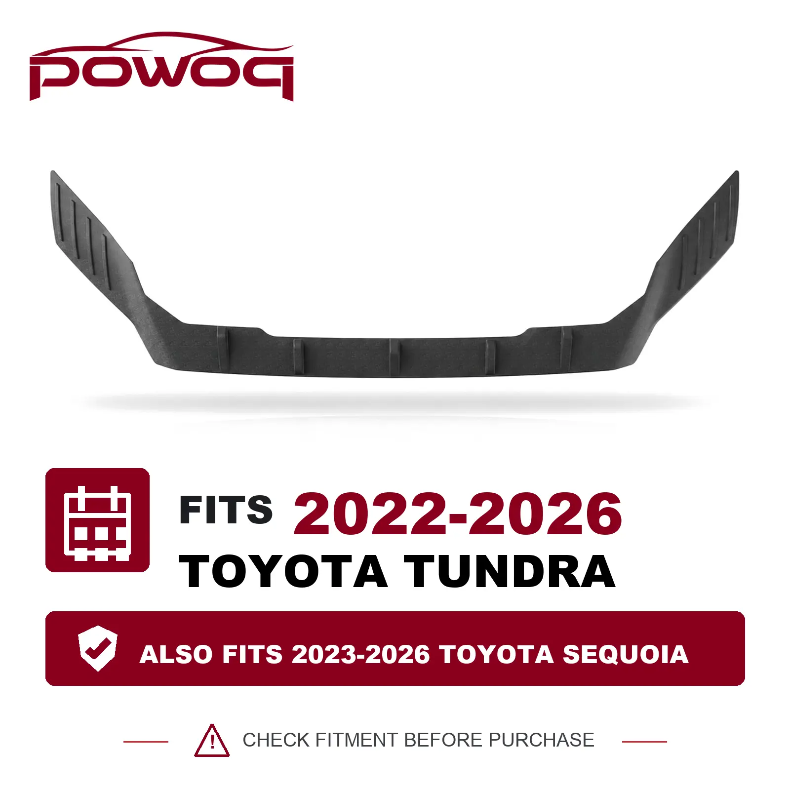 [Fits 14-26 Tundra & 23-26 Sequoia] Hood Protector Compatible with 2022-2026 Toyota Tundra Deflector 2023-2026 Sequoia Shield Upgraded TPE Hood Deflector Replacement for 22-26 Toyota Tundra Accessories