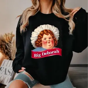 Big Deborah Cotton Unisex Sweatshirt