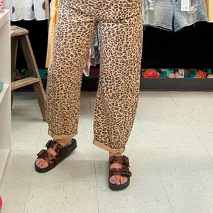 Cheetah Leopard Denim Jeans
