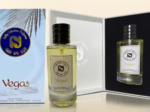 Sally Collection Vegas EDP For Men 3.4 FL. OZ 100ML Pink Candy Scent Oriental Fragrance Natural Spray